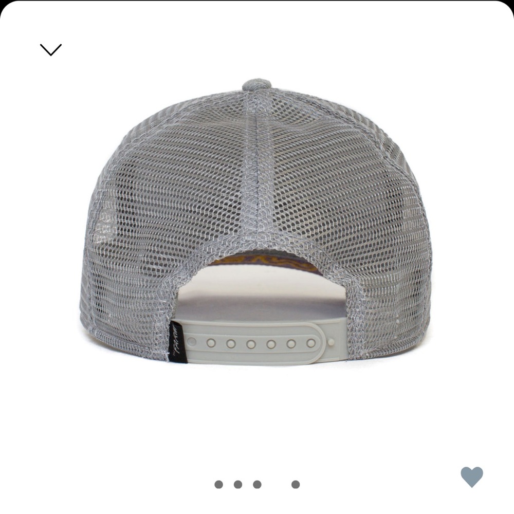 NIB Limited Edition Goorin Brothers “Meh” Lazy Bear Trucker Hat - Picture 5 of 6